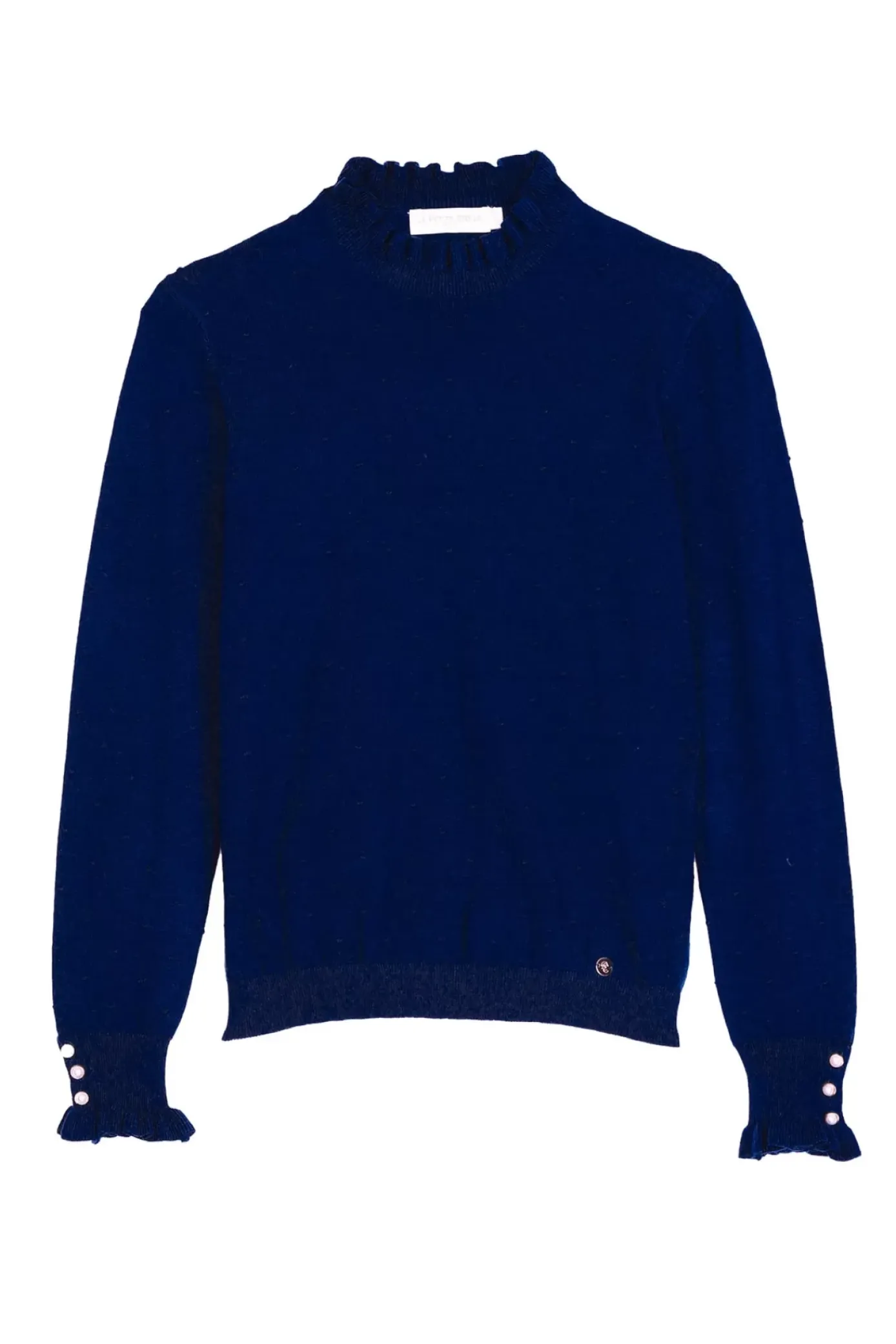 Mailles|LA PETITE ÉTOILE Pull Solferinos Marine