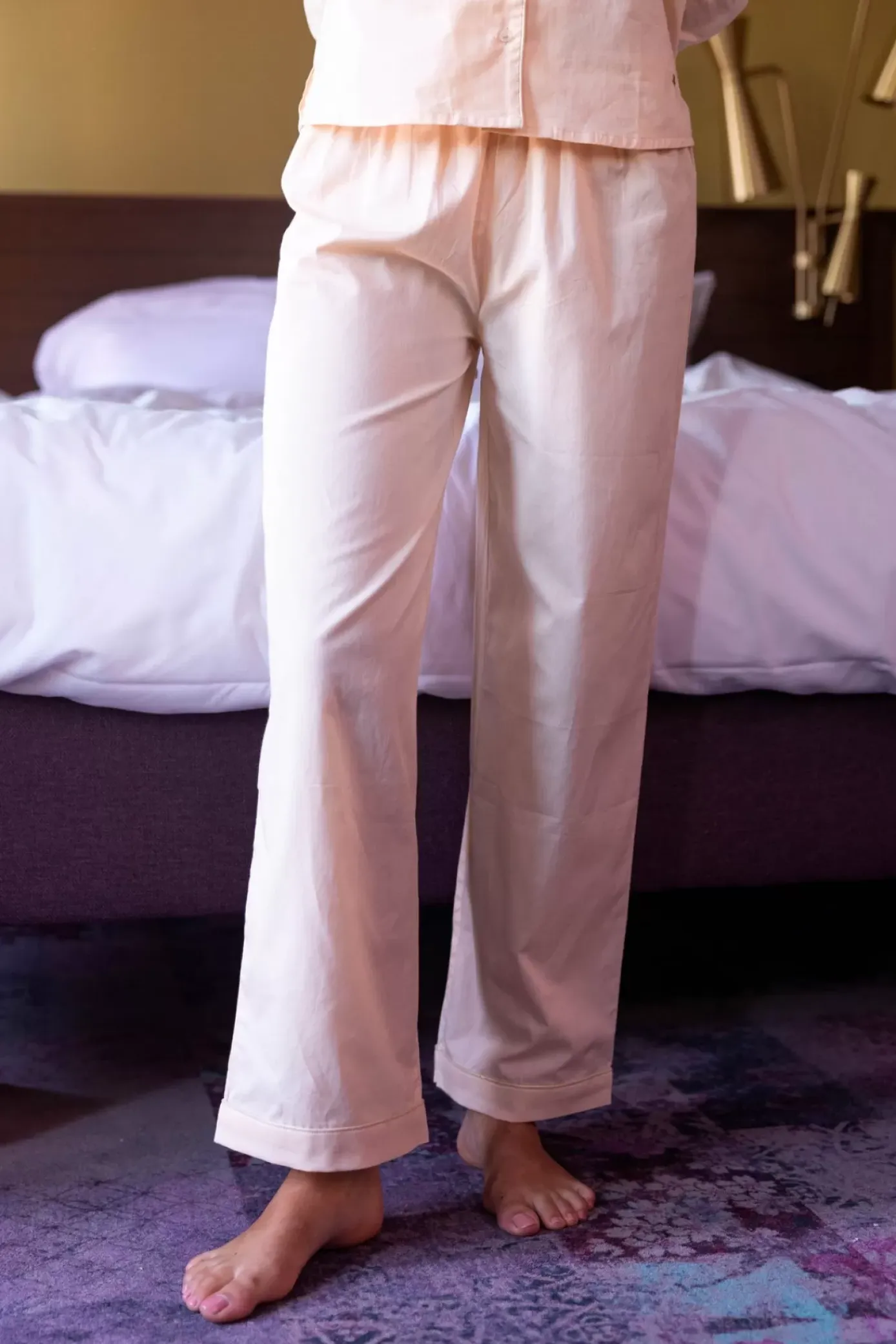 Les Pyjamas|LA PETITE ÉTOILE Pyjama Set Azita Champagne