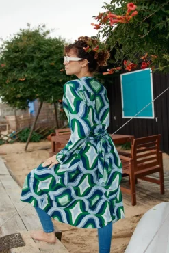 Robes & Combinaisons|LA PETITE ÉTOILE Robe Clelie Geo
