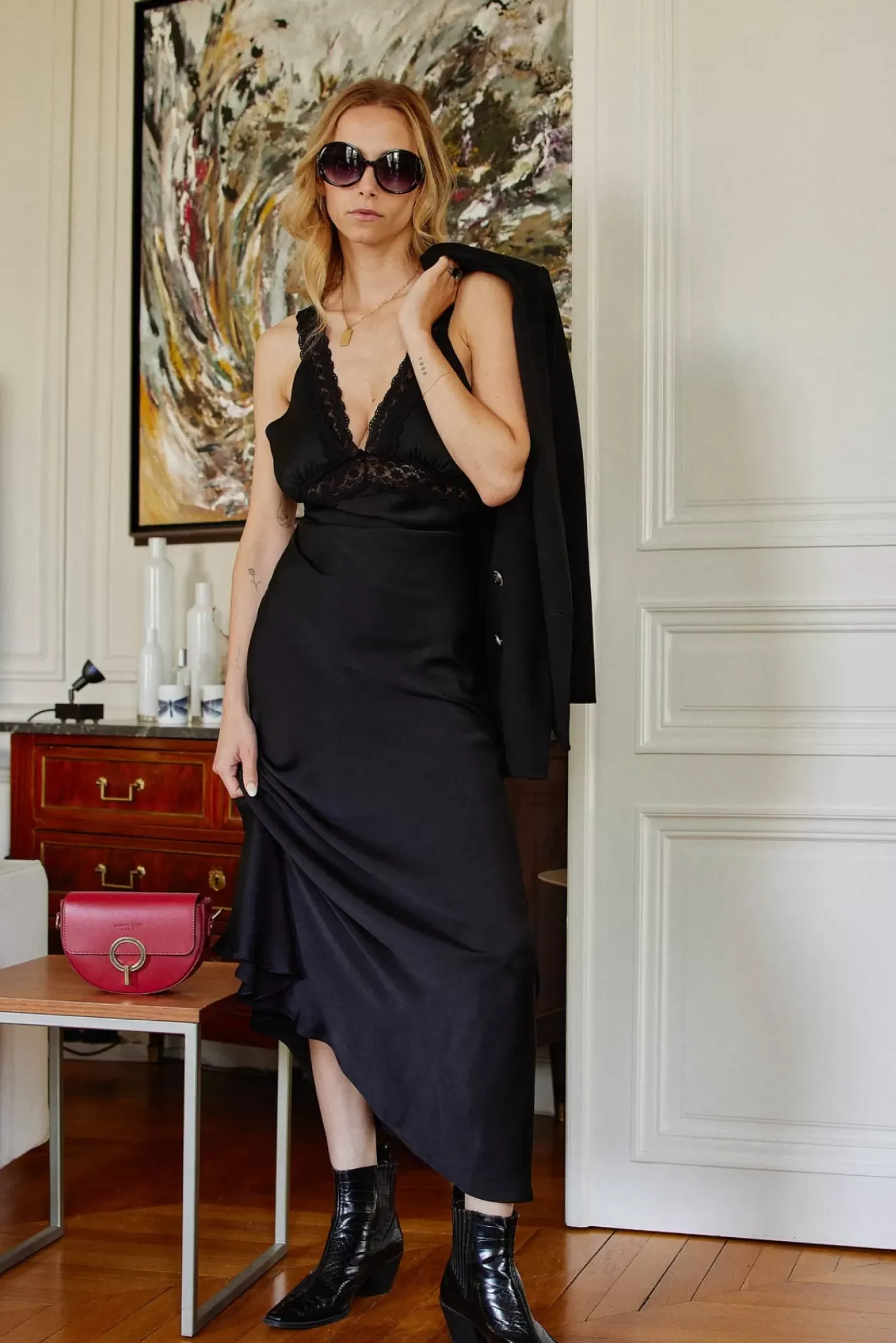 Robes & Combinaisons|LA PETITE ÉTOILE Robe Delaney Noir