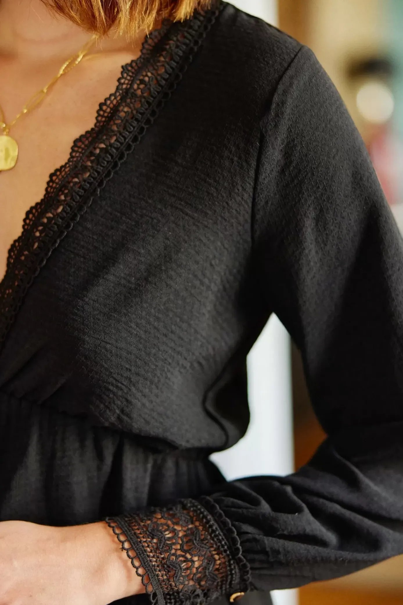 Robes & Combinaisons|LA PETITE ÉTOILE Robe Evangeline Noir