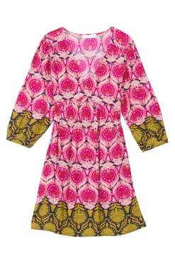 Robes & Combinaisons|LA PETITE ÉTOILE Robe Fraya Aztek
