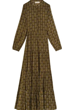 Robes & Combinaisons|LA PETITE ÉTOILE Robe Kami Kaki