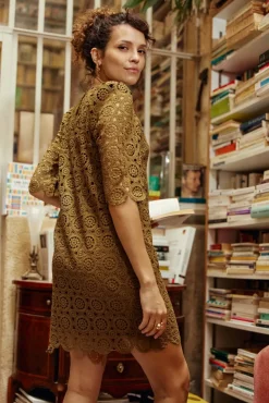 Robes & Combinaisons|LA PETITE ÉTOILE Robe Lawry Kaki
