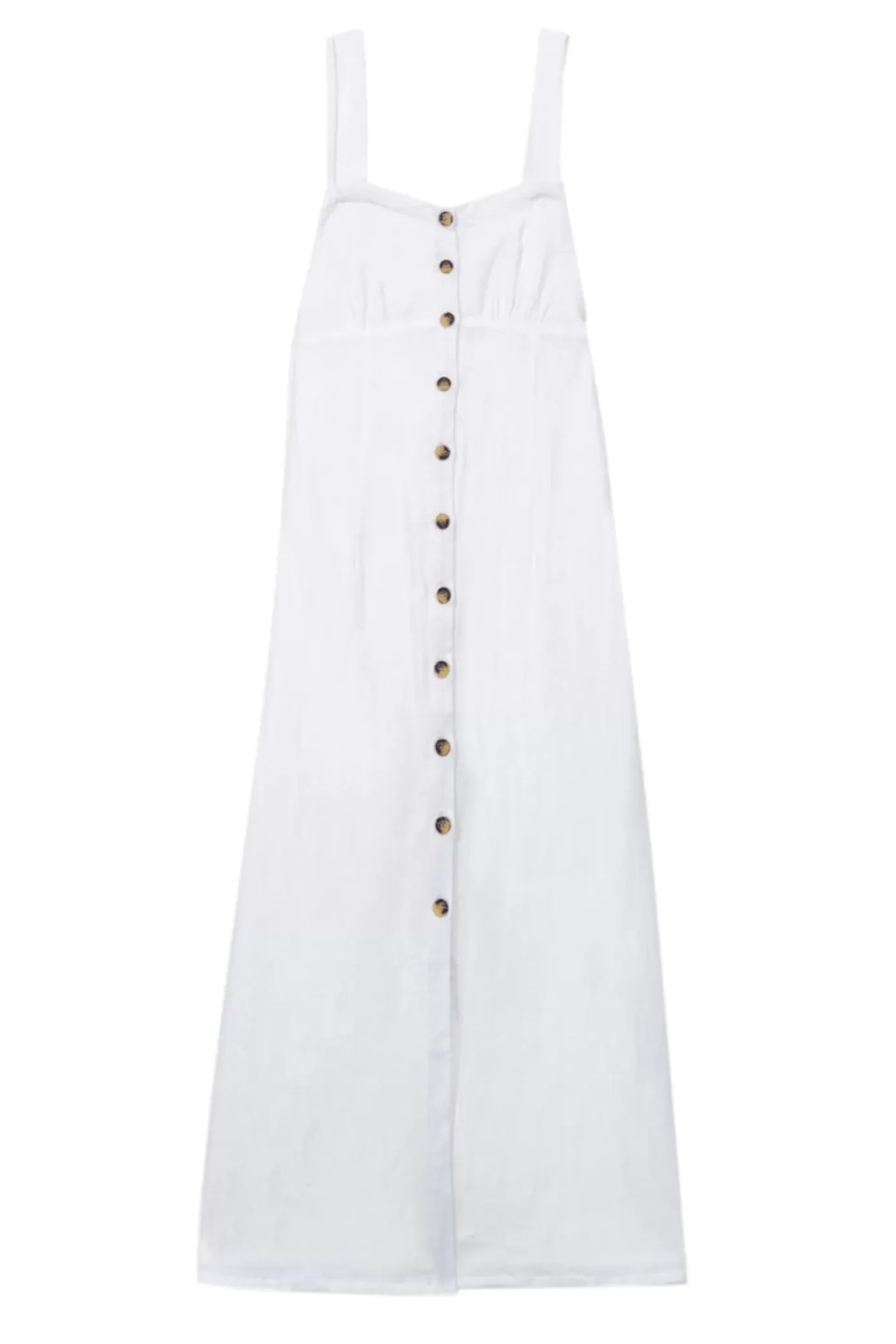 Robes & Combinaisons|LA PETITE ÉTOILE Robe Midi Skylar Blanc