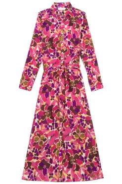 Robes & Combinaisons|LA PETITE ÉTOILE Robe Miraya Rose