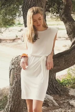 Robes & Combinaisons|LA PETITE ÉTOILE Robe Serenite Blanc