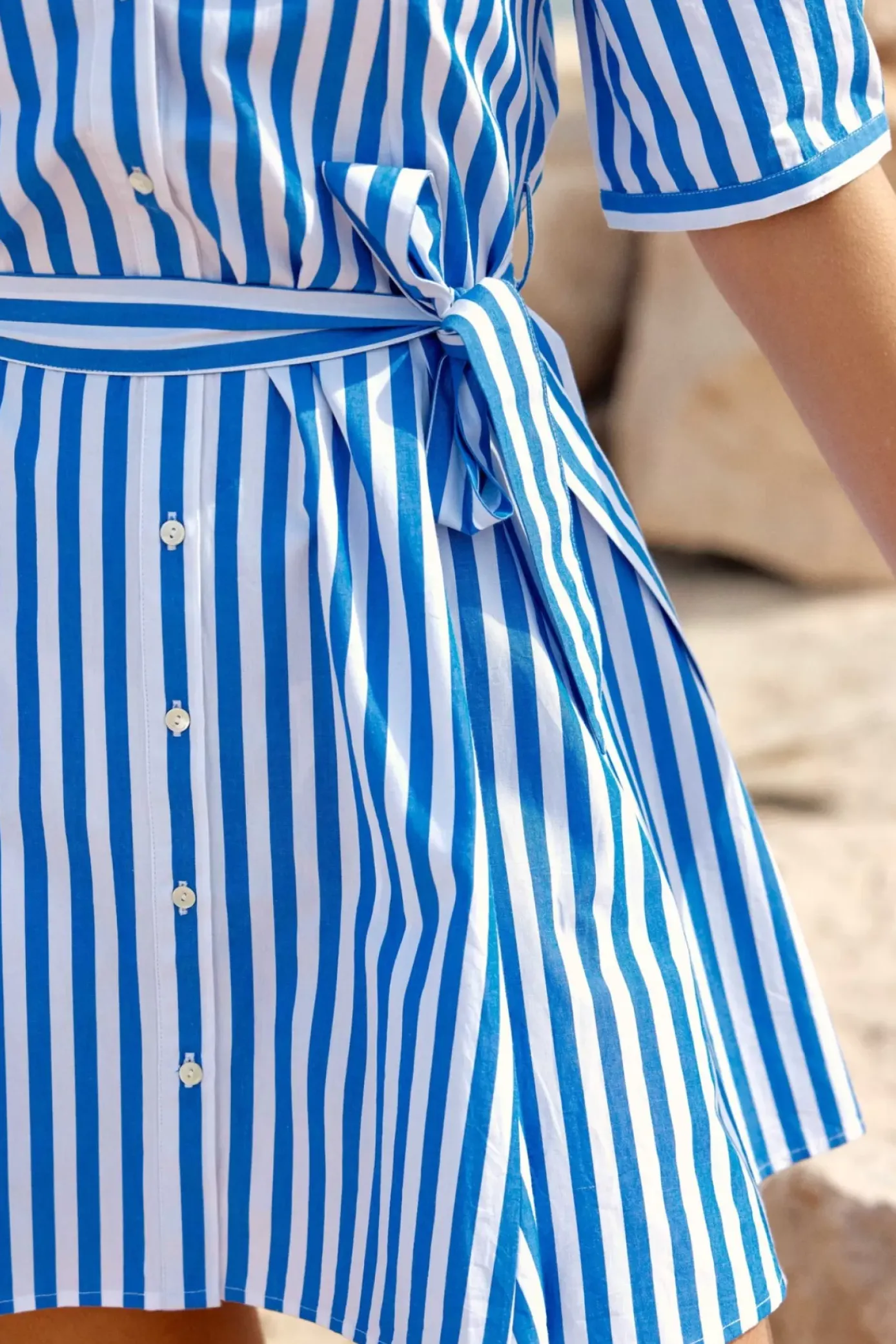 Robes & Combinaisons|LA PETITE ÉTOILE Robe Sharhon Bleu