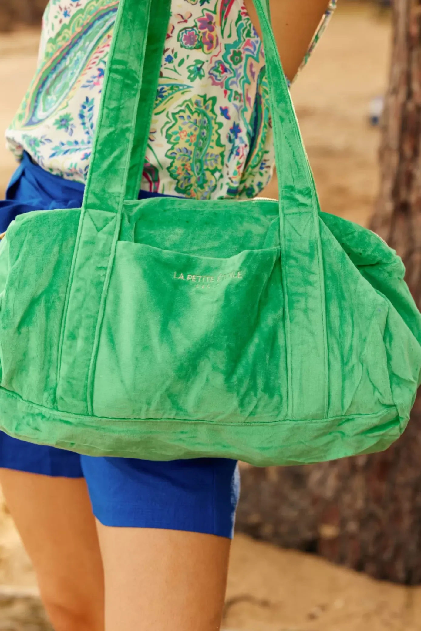 Accessoires|LA PETITE ÉTOILE Sac Bowling Onix Vert