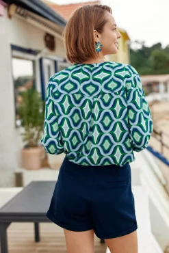 Jupes & Shorts|LA PETITE ÉTOILE Short Abeni Marine