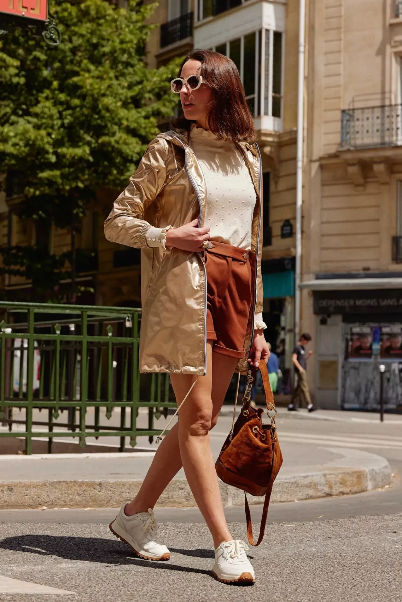 Jupes & Shorts|LA PETITE ÉTOILE Short Abeni Marron