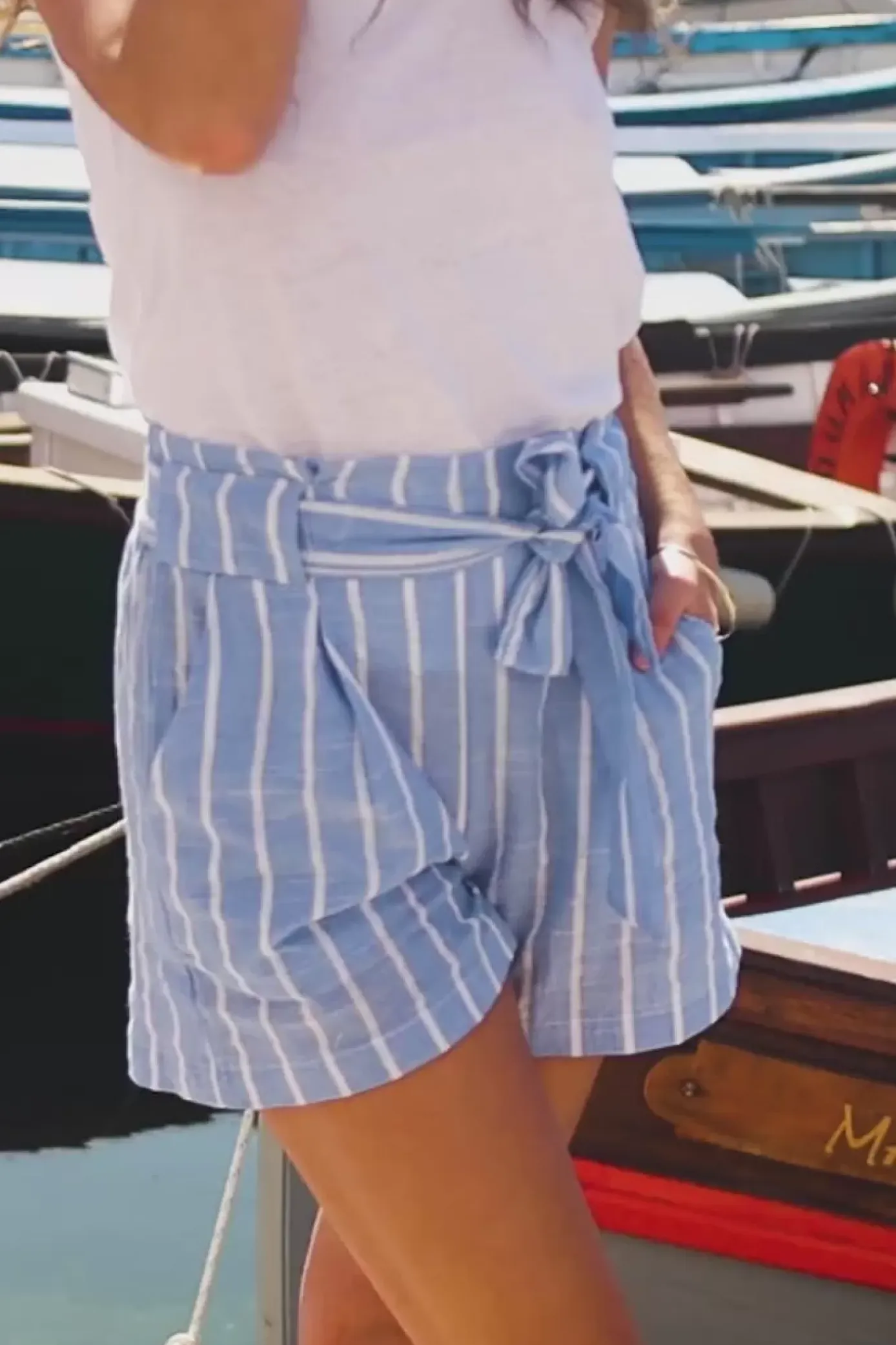 Jupes & Shorts|LA PETITE ÉTOILE Short Amelya R Bleu