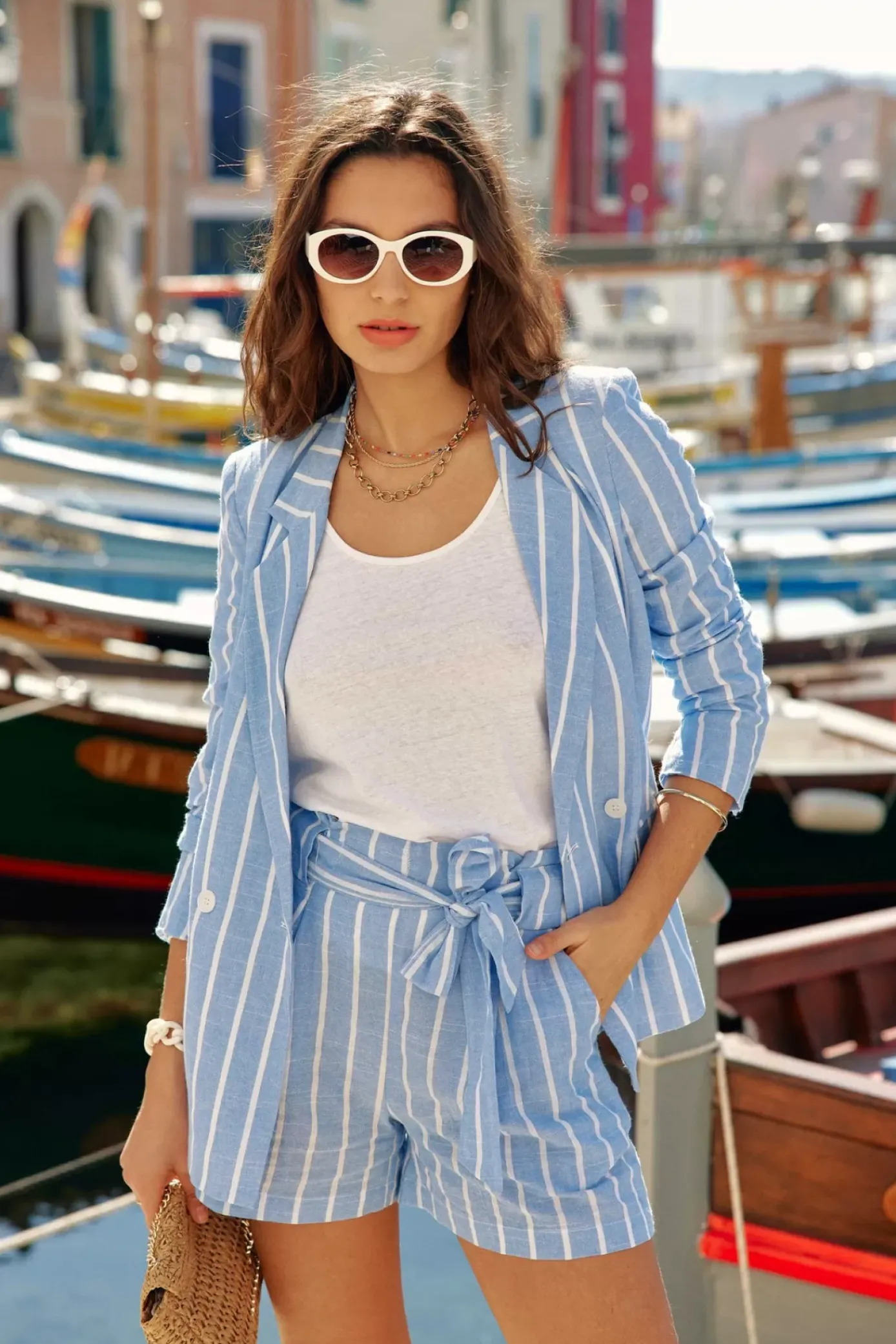 Jupes & Shorts|LA PETITE ÉTOILE Short Amelya R Bleu
