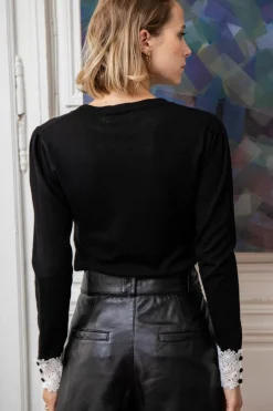 Jupes & Shorts|LA PETITE ÉTOILE Short Racine Noir