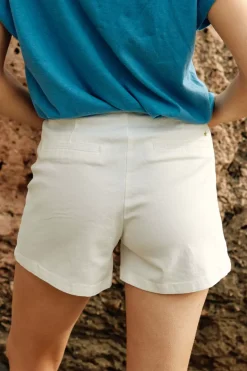 Jupes & Shorts|LA PETITE ÉTOILE Short Soukayna Blanc