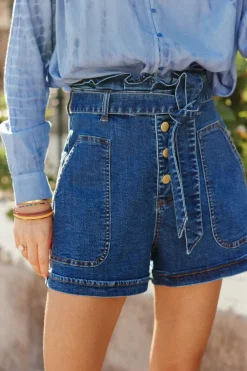 Jupes & Shorts|LA PETITE ÉTOILE Short Viggo W Deep Wash