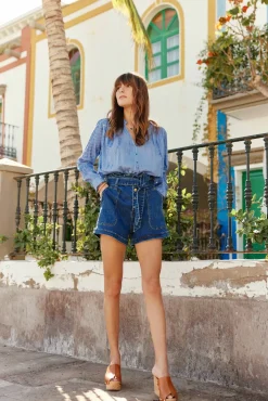 Jupes & Shorts|LA PETITE ÉTOILE Short Viggo W Deep Wash