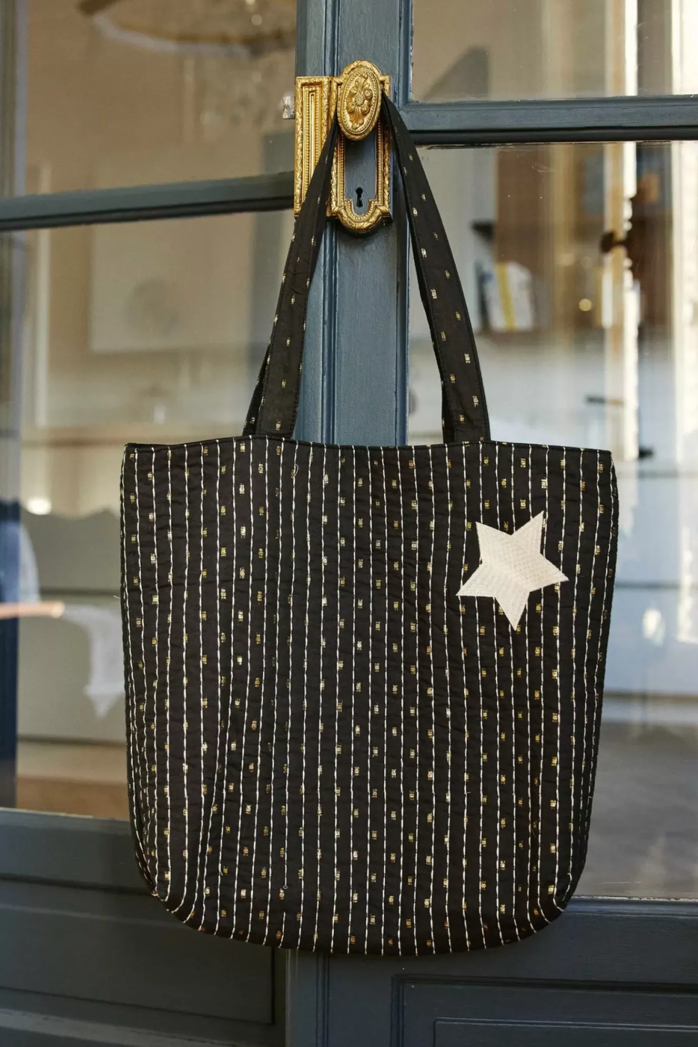Accessoires|LA PETITE ÉTOILE Tote-Bag Briller Noir