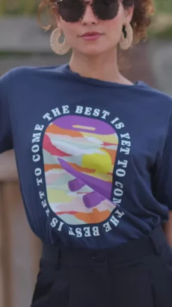 Tops|LA PETITE ÉTOILE T-Shirt Best Marine