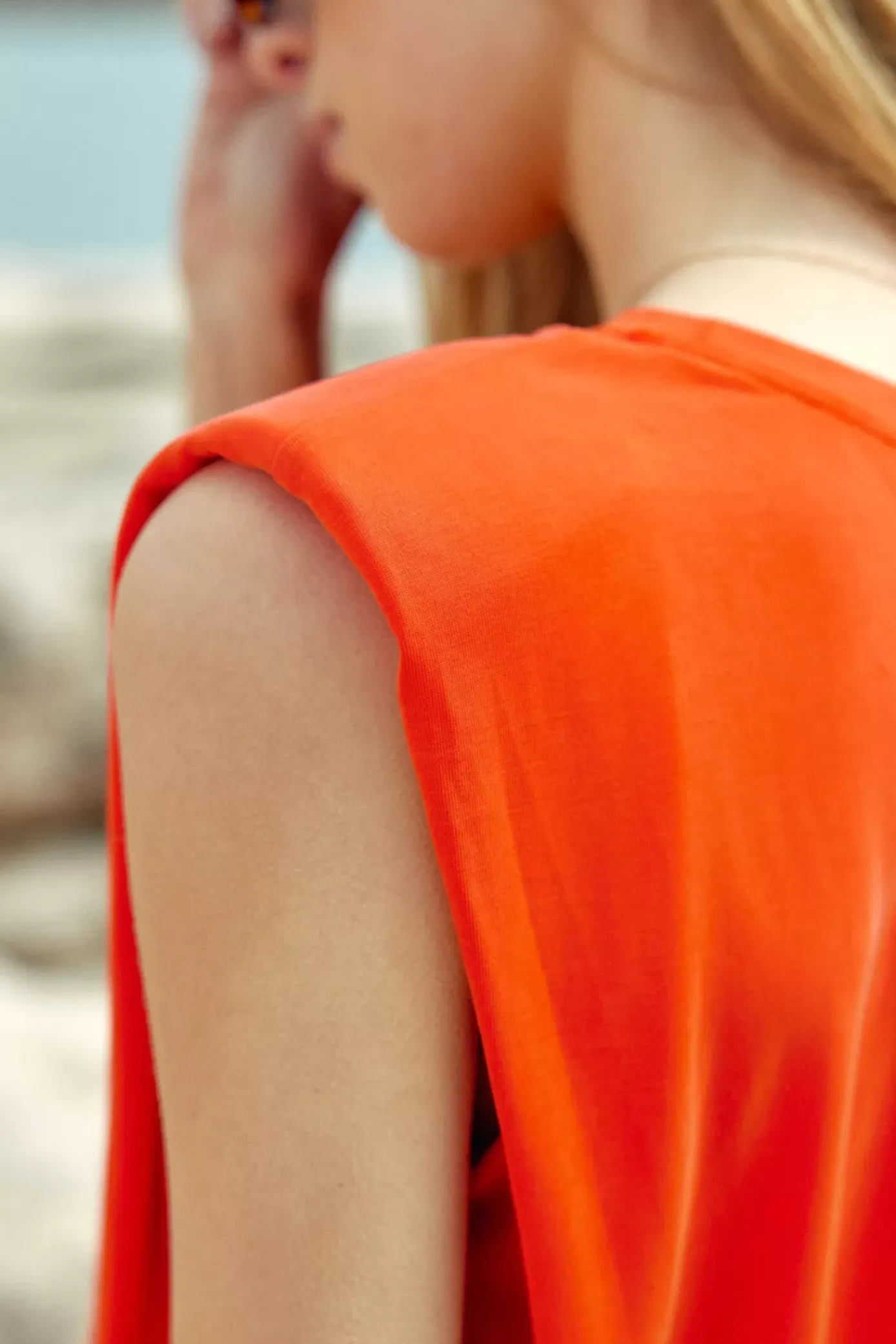 Tops|LA PETITE ÉTOILE T-Shirt Calix Orange