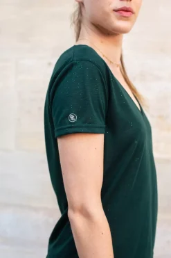Tops|LA PETITE ÉTOILE T-Shirt Elvie Vert