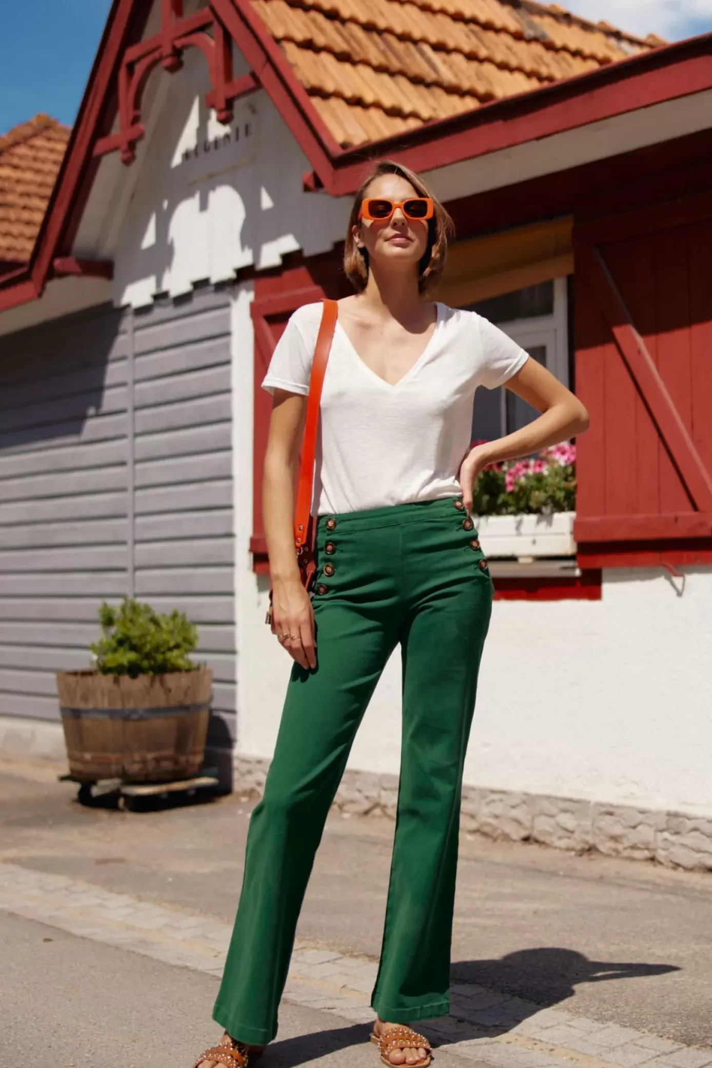 Tops|LA PETITE ÉTOILE T-Shirt Elvie Ecru