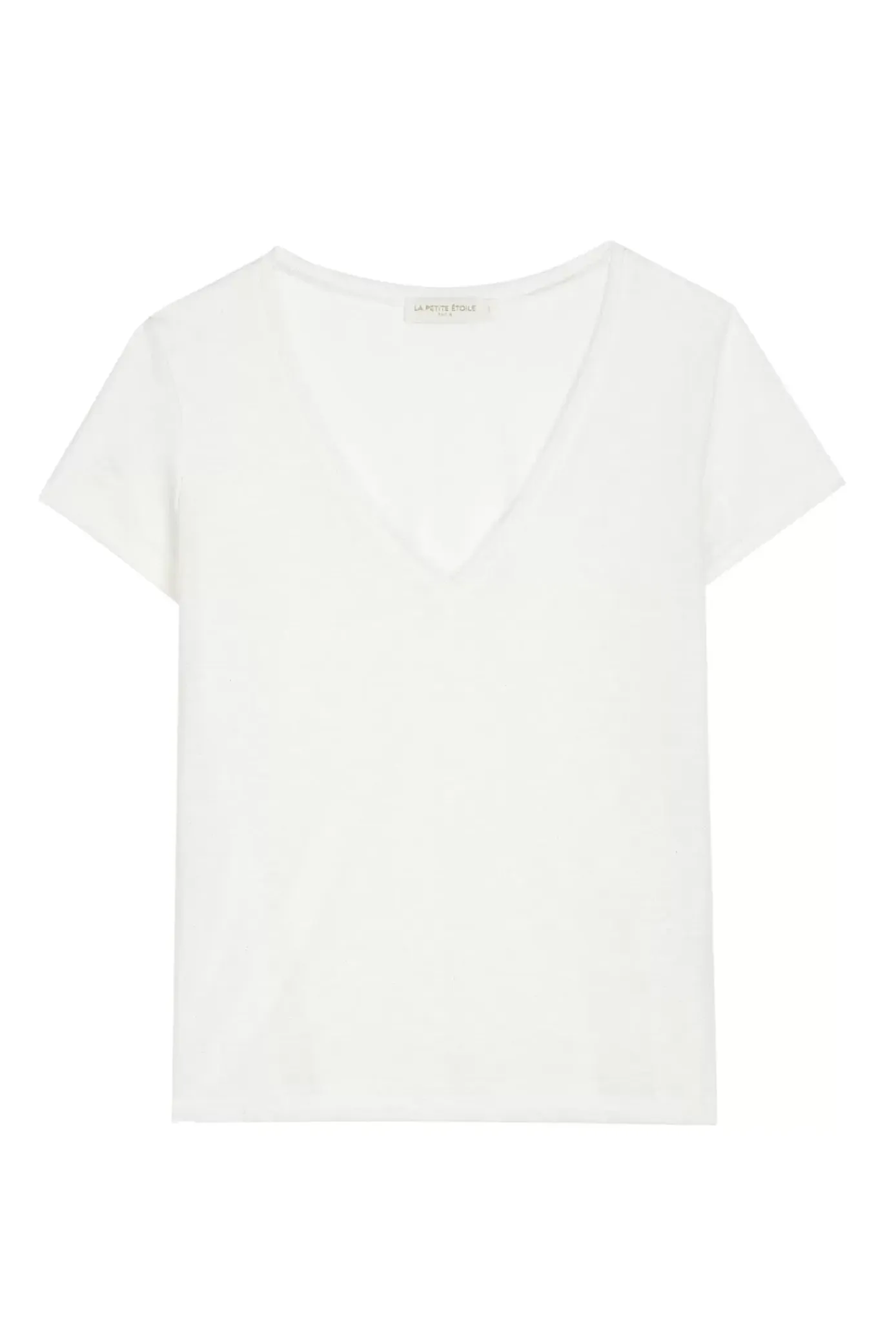 Tops|LA PETITE ÉTOILE T-Shirt Elvie Ecru