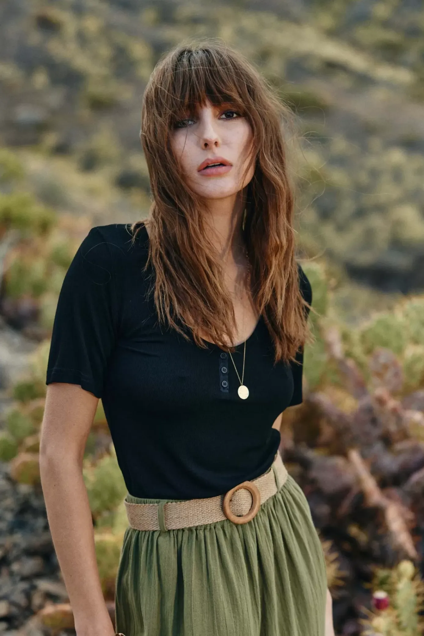 Tops|LA PETITE ÉTOILE T-Shirt Lamiaa Noir