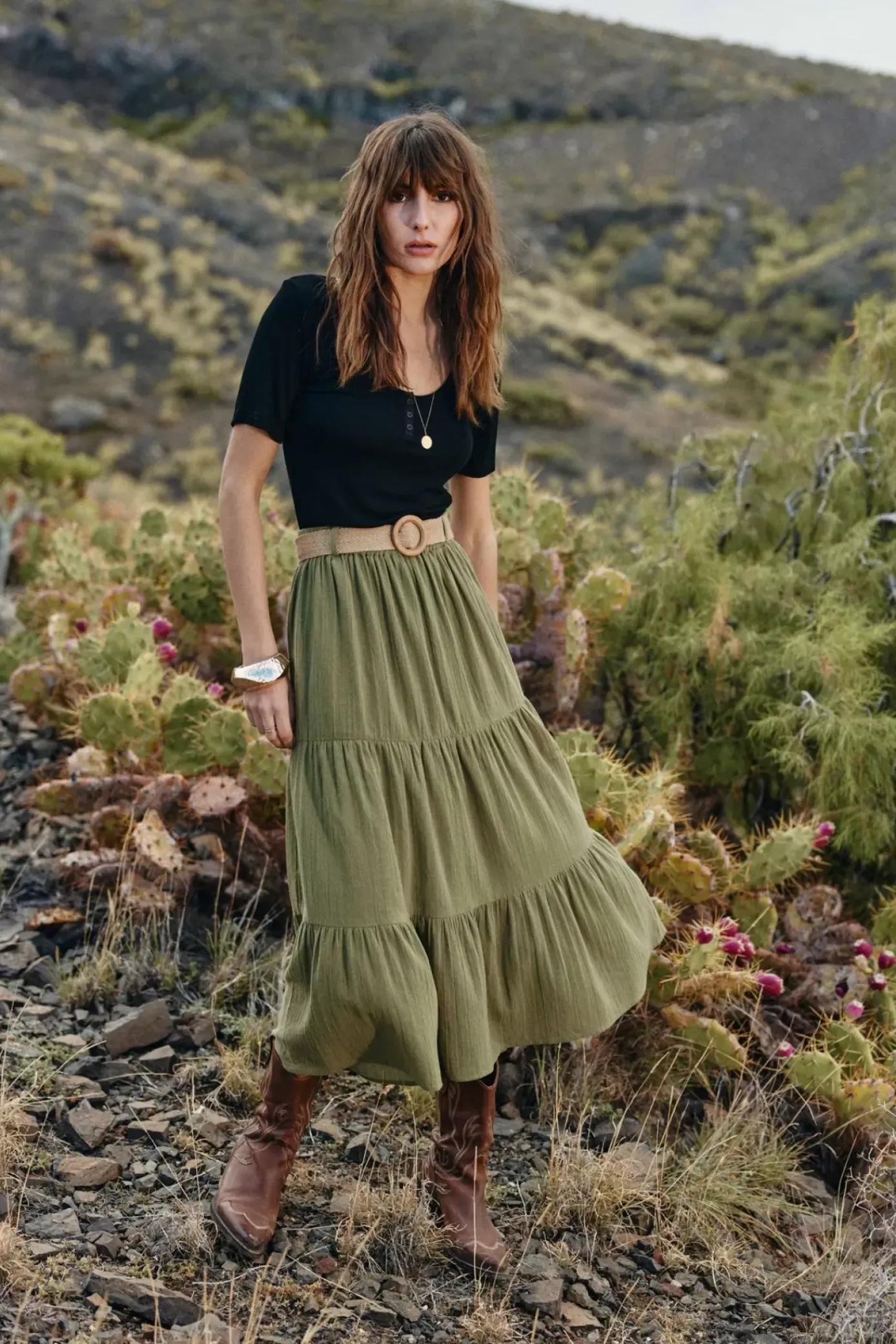 Tops|LA PETITE ÉTOILE T-Shirt Lamiaa Noir