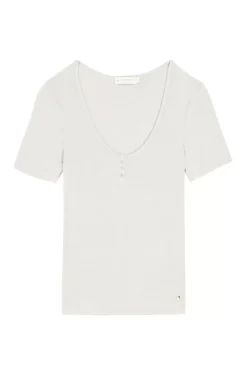 Tops|LA PETITE ÉTOILE T-Shirt Lamiaa Ecru