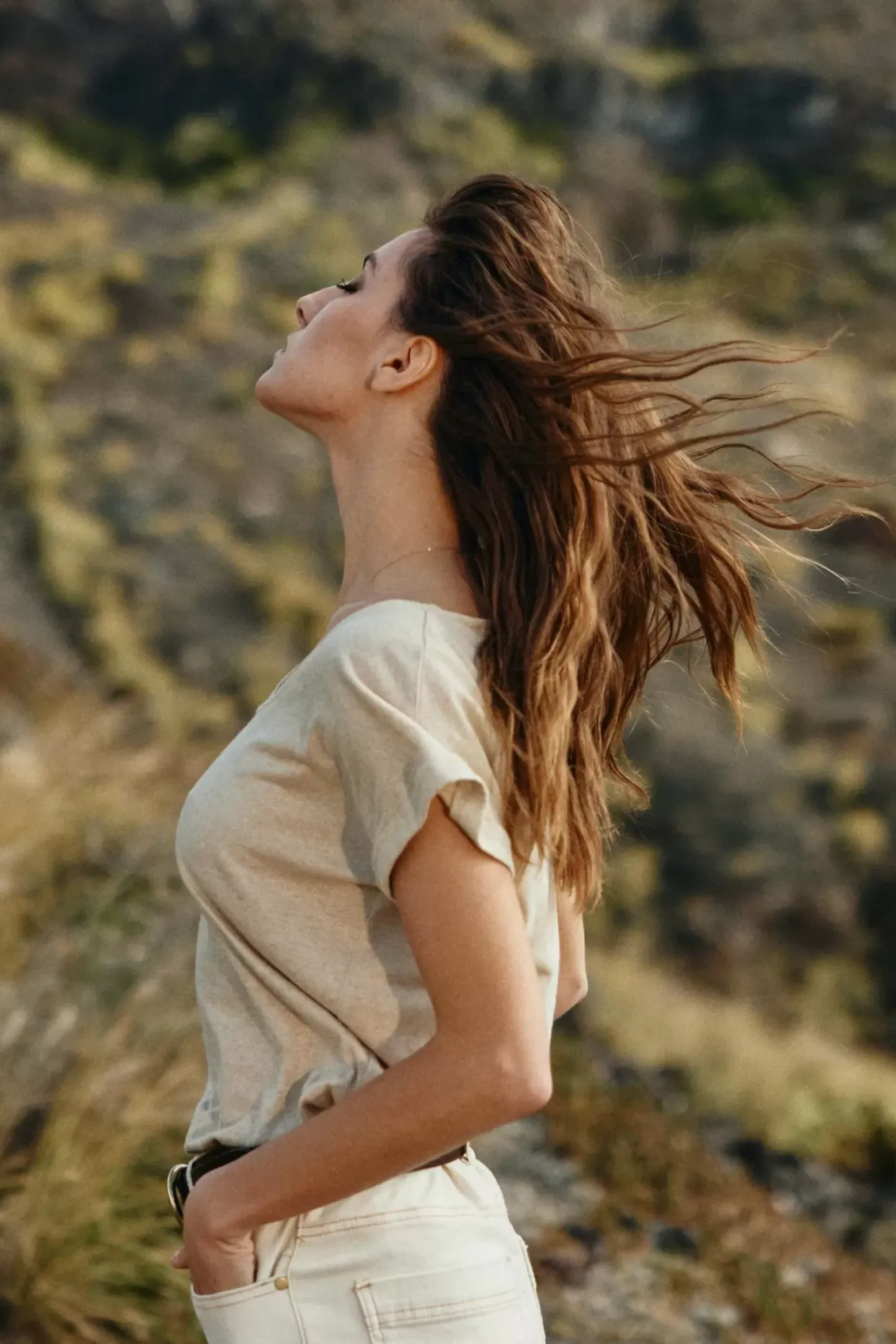 Tops|LA PETITE ÉTOILE T-Shirt Marwa Beige