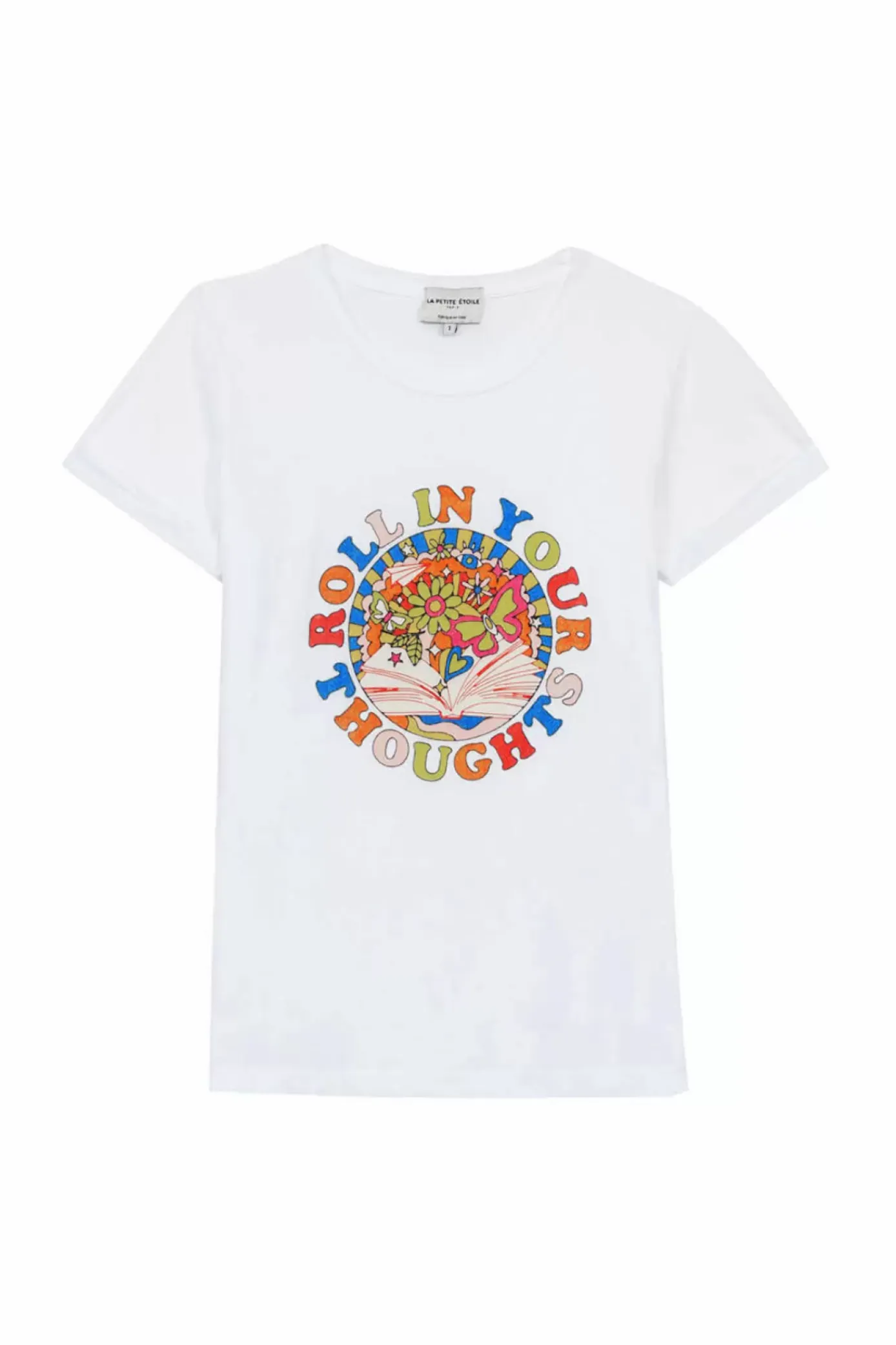 Tops|LA PETITE ÉTOILE T-Shirt Roll-In Blanc