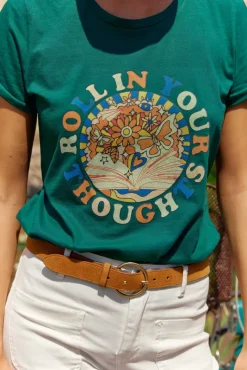 Tops|LA PETITE ÉTOILE T-Shirt Roll-In Vert