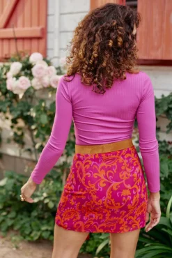 Tops|LA PETITE ÉTOILE T-Shirt Rosila Rose