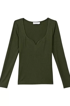 Tops|LA PETITE ÉTOILE T-Shirt Rosila Kaki