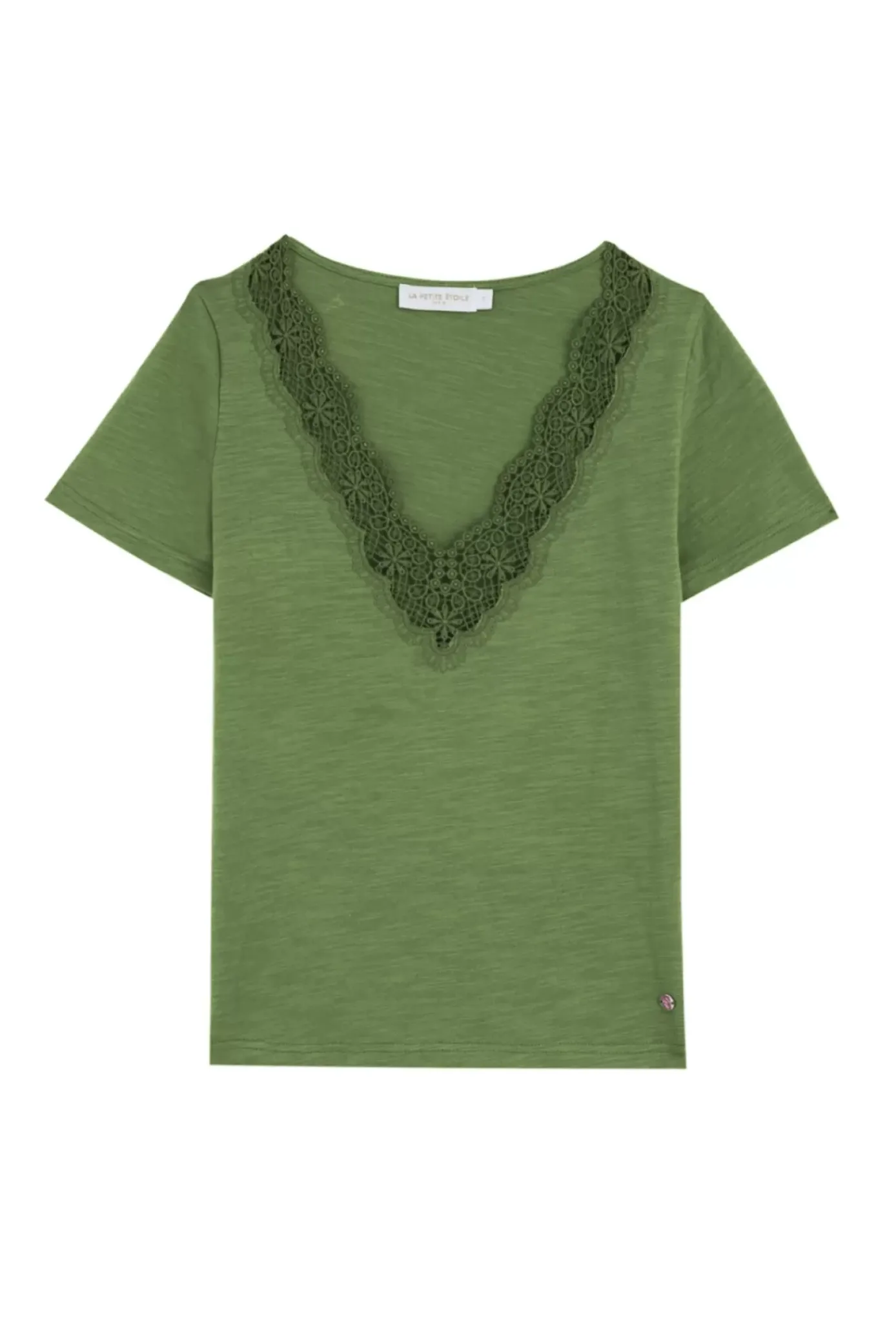 Tops|LA PETITE ÉTOILE T-Shirt Talsmo Kaki