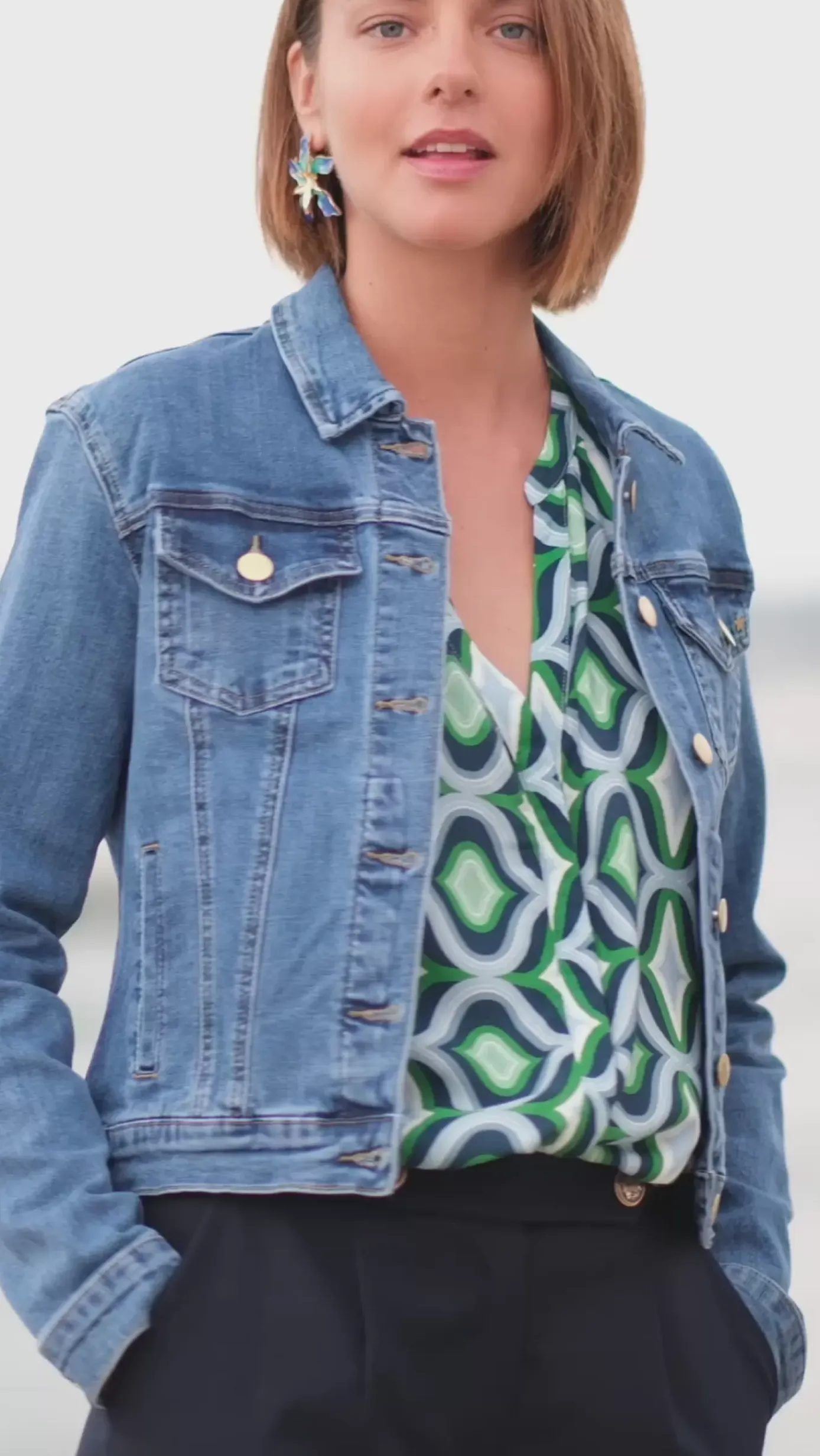 Manteaux & Vestes|LA PETITE ÉTOILE Veste Joele Stone