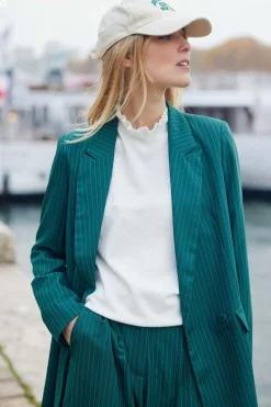 Manteaux & Vestes|LA PETITE ÉTOILE Veste Joudia Vert