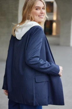 Manteaux & Vestes|LA PETITE ÉTOILE Veste Joudia Marine