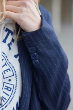 Manteaux & Vestes|LA PETITE ÉTOILE Veste Joudia Marine