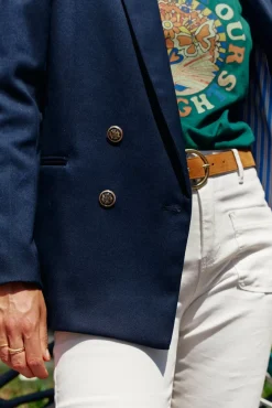 Manteaux & Vestes|LA PETITE ÉTOILE Veste Kyra Marine