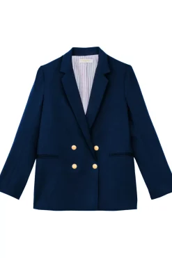 Manteaux & Vestes|LA PETITE ÉTOILE Veste Kyra Marine
