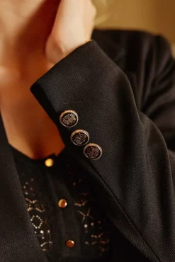 Manteaux & Vestes|LA PETITE ÉTOILE Veste Kyra Noir