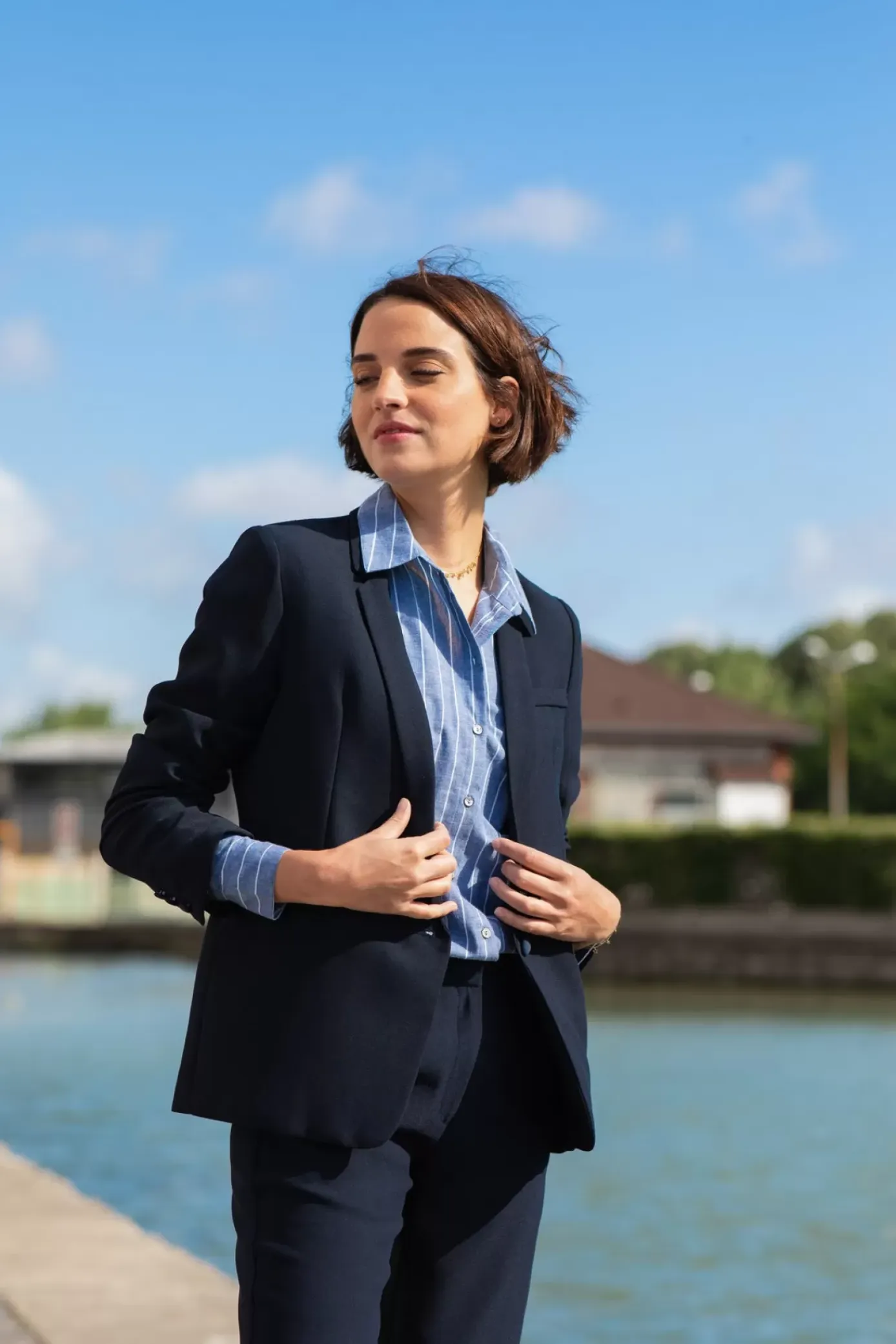 Manteaux & Vestes|LA PETITE ÉTOILE Veste Paga Marine